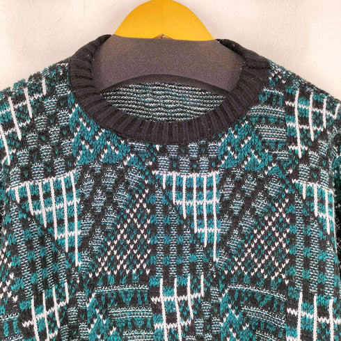 AREA MADE IN USA 総柄 ニット メンズ import:L