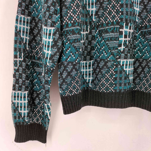AREA MADE IN USA 総柄 ニット メンズ import:L