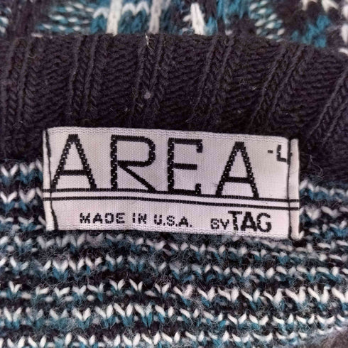 AREA MADE IN USA 総柄 ニット メンズ import:L
