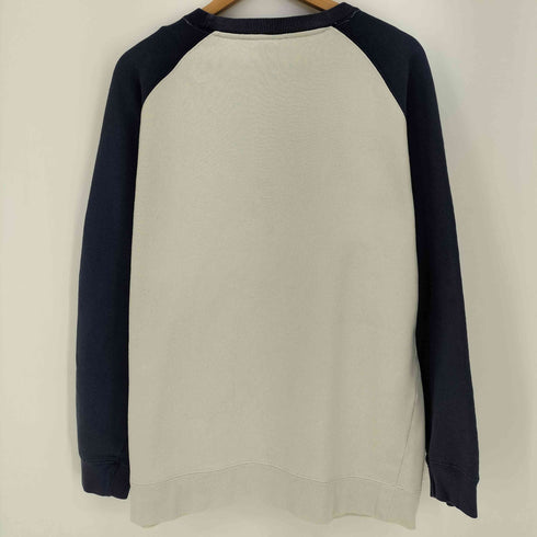 ステューシー Stussy 90s 紺タグ OLD アーチロゴ ラグランスリーブ クルーネックスウェット メンズ import:M