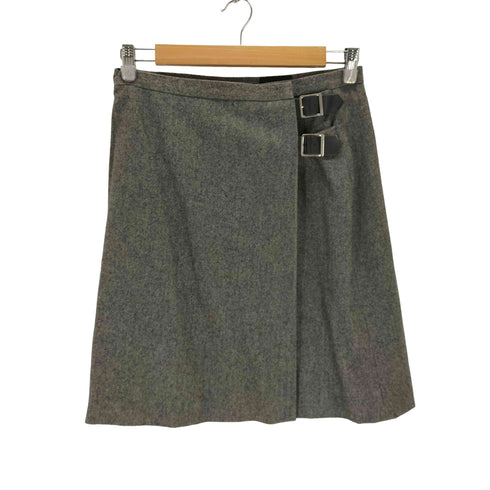 アーペーセー A.P.C. フランス製 ベルテッドラップスカート レディース 36