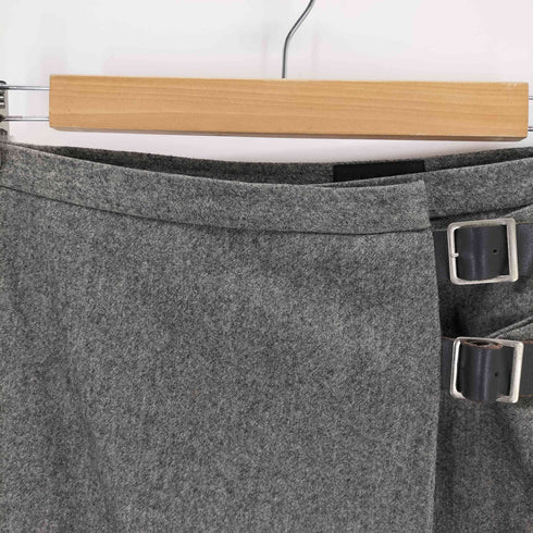 アーペーセー A.P.C. フランス製 ベルテッドラップスカート レディース 36