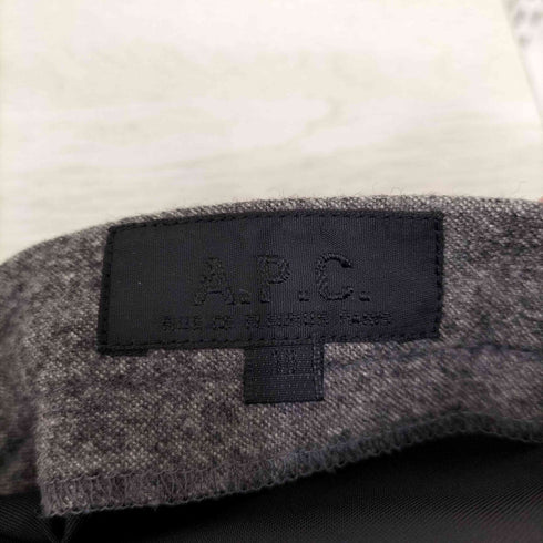 アーペーセー A.P.C. フランス製 ベルテッドラップスカート レディース 36