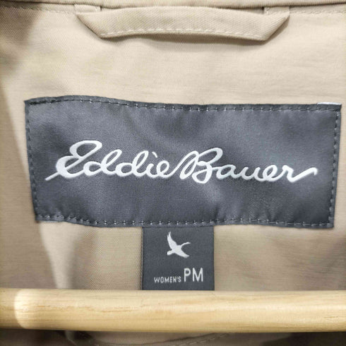 エディーバウアー Eddie Bauer コットンナイロン スナップボタン チェスターコート レディース import:M