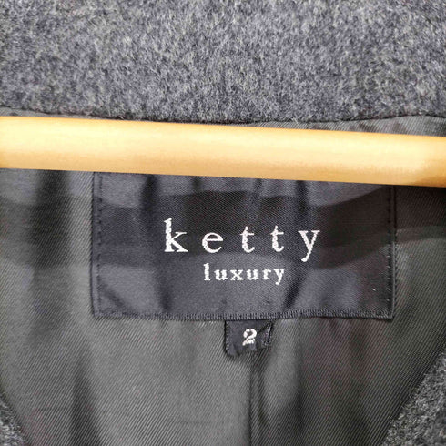 ケティー KETTY カシミヤ混 ウールコート レディース JPN:2