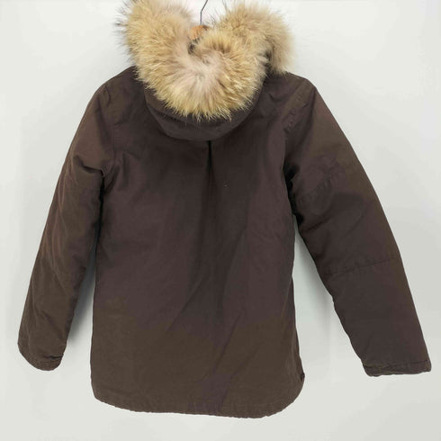 アメリカンラグシー AMERICAN RAG CIE リアルファー 比翼 フーデッド ダウン ジャケット メンズ FREE