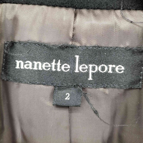 NANETTE LEPORE cashmere カシミヤ100 デザインコート レディース JPN:2
