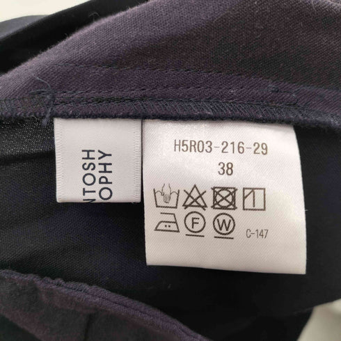 マッキントッシュフィロソフィー MACKINTOSH PHILOSOPHY 23SS ハイウエストワイドパンツ レディース JPN:38