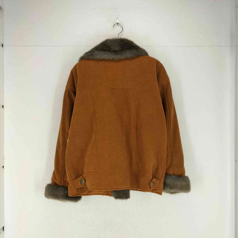 G.COLLECTION フェイクムートンジャケット レディース 9AR