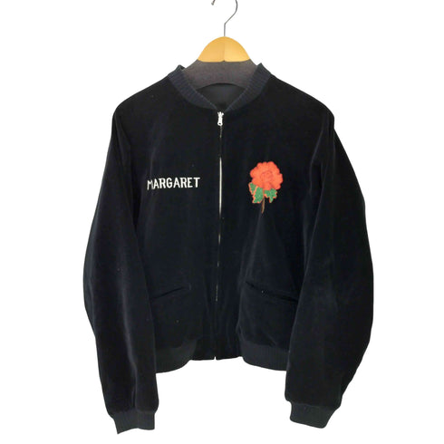 ペニーズタウンクラフト PENNEYS TOWNCRAFT 別注 ベロア 薔薇 刺繍リバーシブルスカジャン スーベニアジャケット メンズ JPN:M