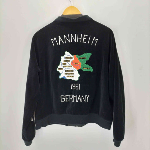 ペニーズタウンクラフト PENNEYS TOWNCRAFT 別注 ベロア 薔薇 刺繍リバーシブルスカジャン スーベニアジャケット メンズ JPN:M