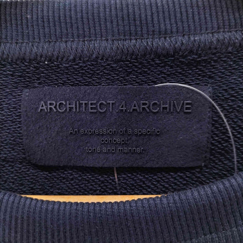 ARCHITECT.4.ARCHIVE ソーシャル クルーネック スウェット メンズ L