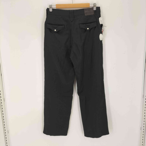 ザレターズ The Letters 24SS WESTERN WIDE TROUSERS -WOOL SATIN- メンズ JPN:L
