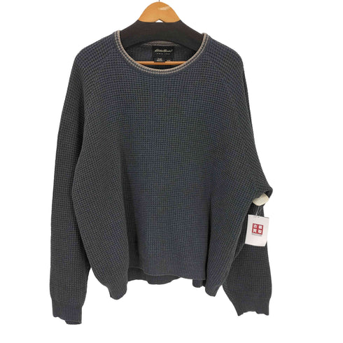 エディーバウアー Eddie Bauer USA製 TIPPED THERMAL CREW クルーネックL/Sサーマルカットソー メンズ JPN:L