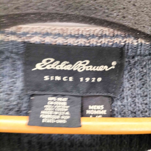 エディーバウアー Eddie Bauer USA製 TIPPED THERMAL CREW クルーネックL/Sサーマルカットソー メンズ JPN:L