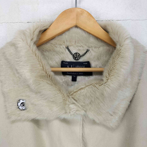 アルマーニジーンズ ARMANI JEANS フェイクスエードコート レディース 42