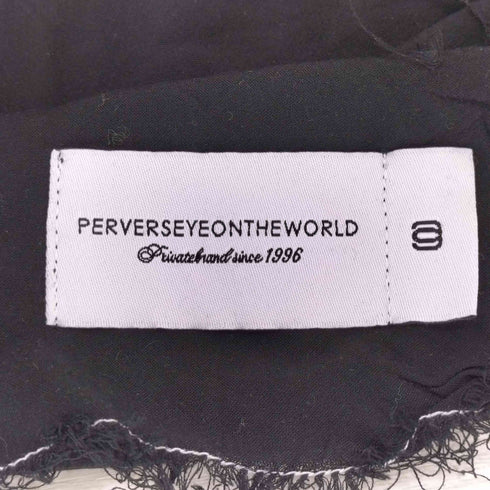 P.E.O.T.W AG PERVERSEYEONTHEWORLD グラフィック 人物 プリントスカーフ メンズ