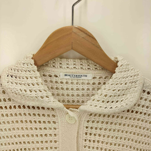 ビューティーアンドユースユナイテッドアローズ BEAUTY & YOUTH UNITED ARROWS コットンシルクメッシュニットカーディガン レディース