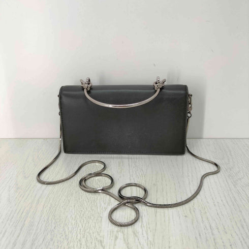 チャールズアンドキース CHARLES&KEITH スカルプチュアルハンドル ロングウォレット レディース
