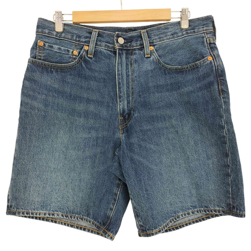リーバイス Levis 468 ルーズ ショートパンツ ダークインディゴ メンズ W34