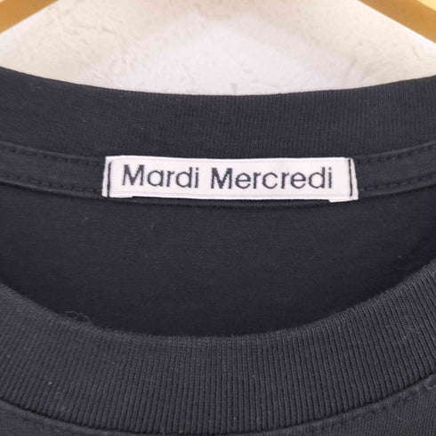 マルディメクルディ Mardi Mercredi ロゴプリント Tシャツ レディース ONE SIZE