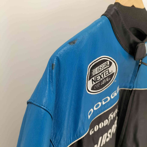 ウィルソン Wilsons Leather 90s レザーレーシングジャケット メンズ JPN:L