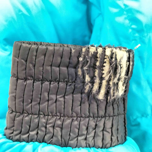 フレッドペリー FRED PERRY ロゴ刺繍 スタンドカラー ライト ダウン ジャケット メンズ import:L