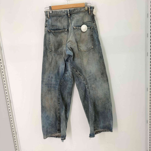 ネヴァーフォーゲット NVRFRGT 3D Twisted Wide Leg Jeans メンズ JPN:1