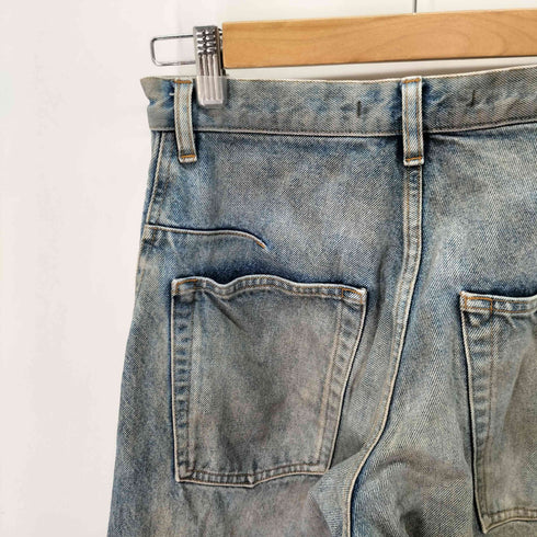 ネヴァーフォーゲット NVRFRGT 3D Twisted Wide Leg Jeans メンズ JPN:1