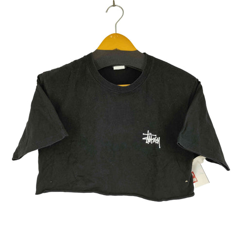 ステューシー Stussy クロップド ロゴプリント S/S Tシャツ レディース JPN:S