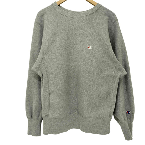 チャンピオン Champion 90s REVERSE WEAVE リバースウィーブ 刺繍タグ 目あり クルーネック スウェット メンズ import:M