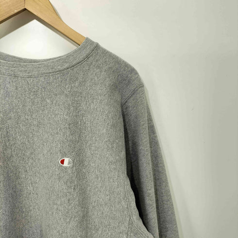 チャンピオン Champion 90s REVERSE WEAVE リバースウィーブ 刺繍タグ 目あり クルーネック スウェット メンズ import:M