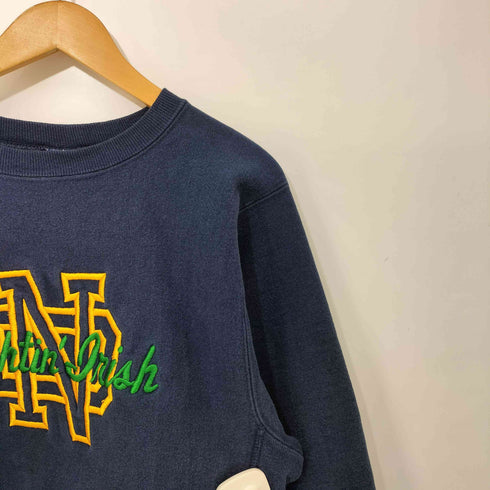 チャンピオン Champion 90s USA製 REVERSE WEAVE リバースウィーブ 刺繍タグ カレッジロゴ クルーネック スウェット メンズ import:M