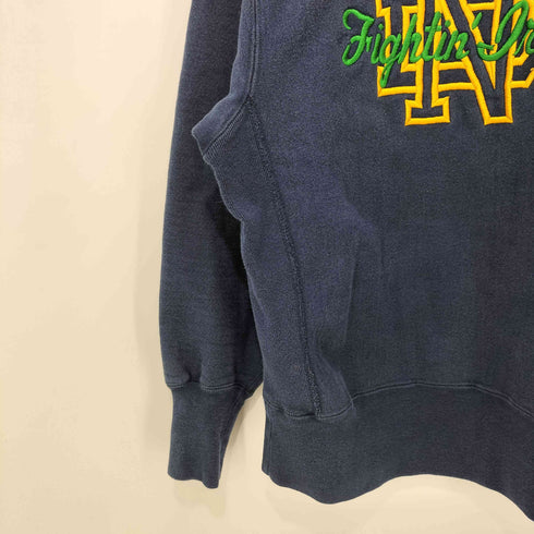チャンピオン Champion 90s USA製 REVERSE WEAVE リバースウィーブ 刺繍タグ カレッジロゴ クルーネック スウェット メンズ import:M