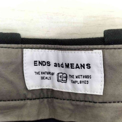 エンズアンドミーンズ ENDS and MEANS 25AW 2タック チノパンツ メンズ JPN:M