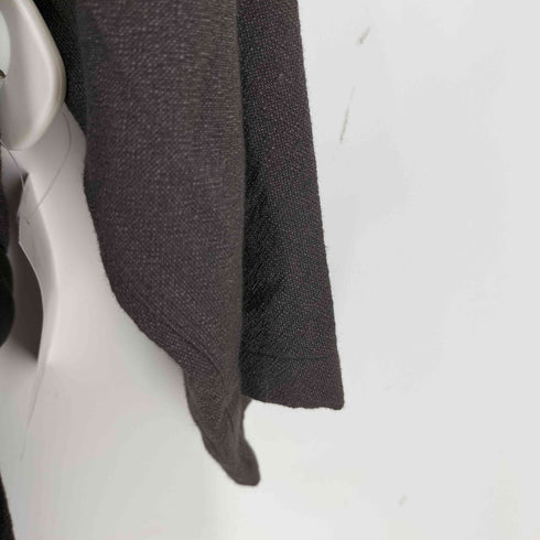 ラキネス RAKINES WAGAMAMA別注 Crepe pinhead MP hs shirt Plum brown メンズ JPN:2