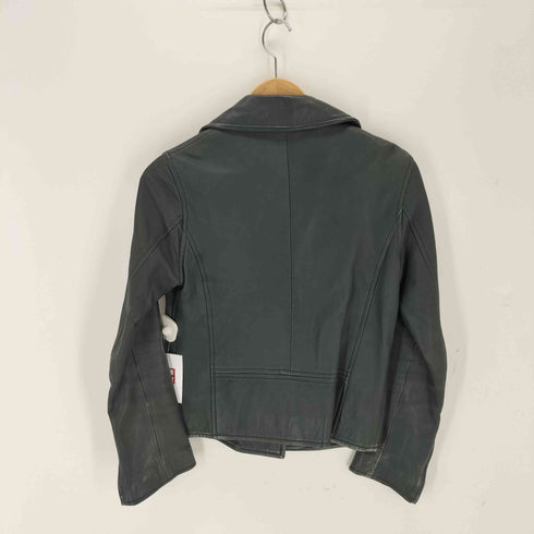 ドゥアルシーヴ Doux archives SHEEP LEATHER ライダースジャケット レディース JPN:M