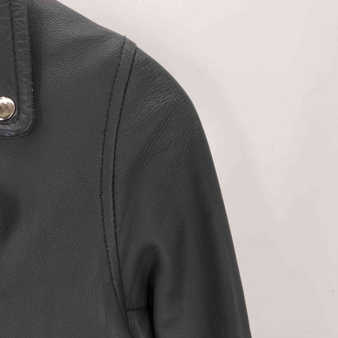 ドゥアルシーヴ Doux archives SHEEP LEATHER ライダースジャケット レディース JPN:M