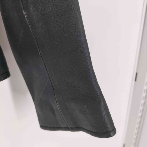 ドゥアルシーヴ Doux archives SHEEP LEATHER ライダースジャケット レディース JPN:M