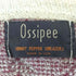 Ossipee 90s USA製 ノルディック柄 ジップアップ ウール ショールカラー カーディガン メンズ import:M