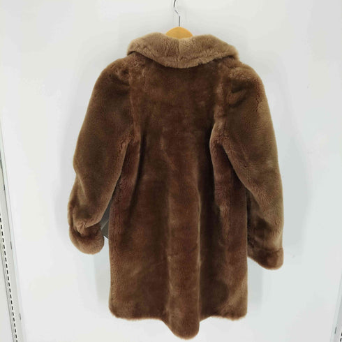 70S LASKIN MOUTON ラムファーコート レディース