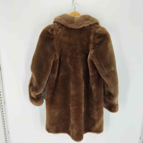 70S LASKIN MOUTON ラムファーコート レディース