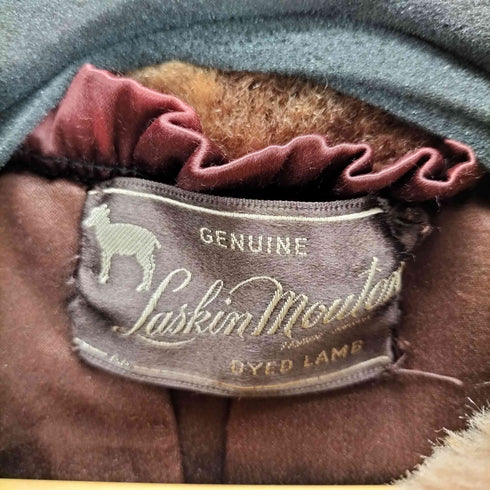 70S LASKIN MOUTON ラムファーコート レディース