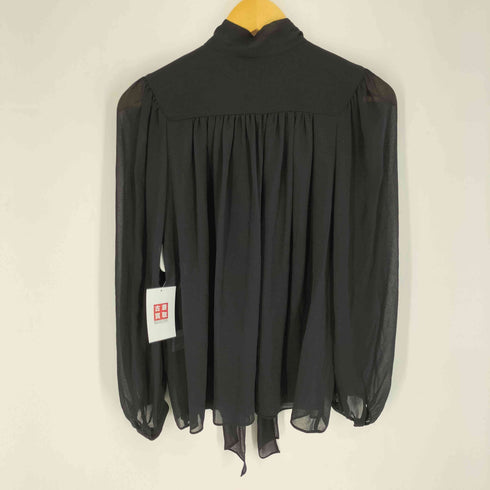 ルルウィルビー LOULOU WILLOUGHBY シフォンボウタイブラウス レディース JPN:2