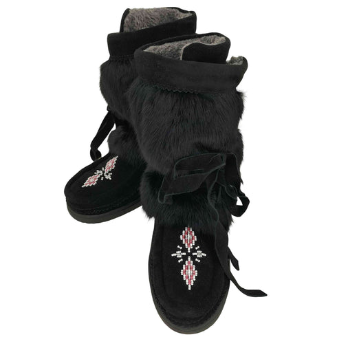 Manitobah Mukluks ファー ムートンブーツ レディース EUR:35