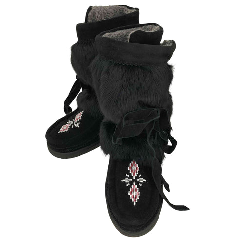 Manitobah Mukluks ファー ムートンブーツ レディース EUR:35