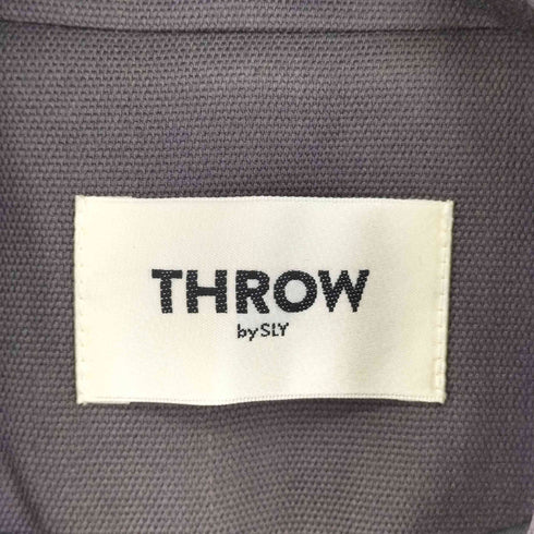 スロー バイスライ THROW by SLY ノーカラー ジャケット レディース