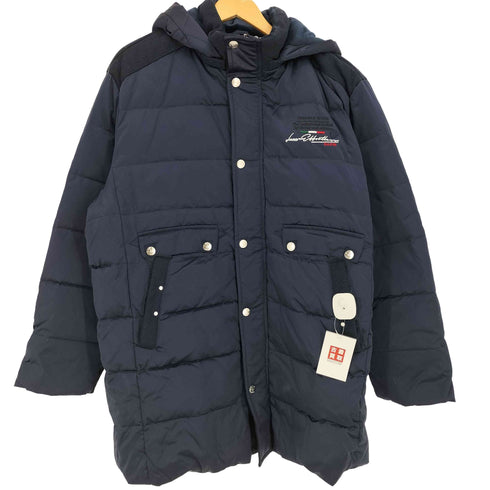 ロゴ刺繍 ダウン ハーフコート メンズ 50