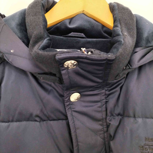 ロゴ刺繍 ダウン ハーフコート メンズ 50