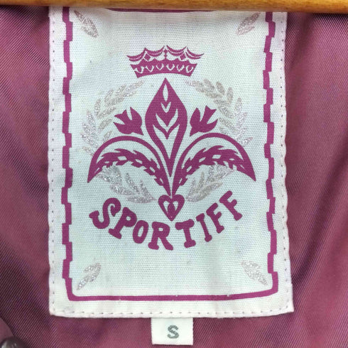 SPORTIFF ショールカラー ダウン ジャケット レディース JPN:S